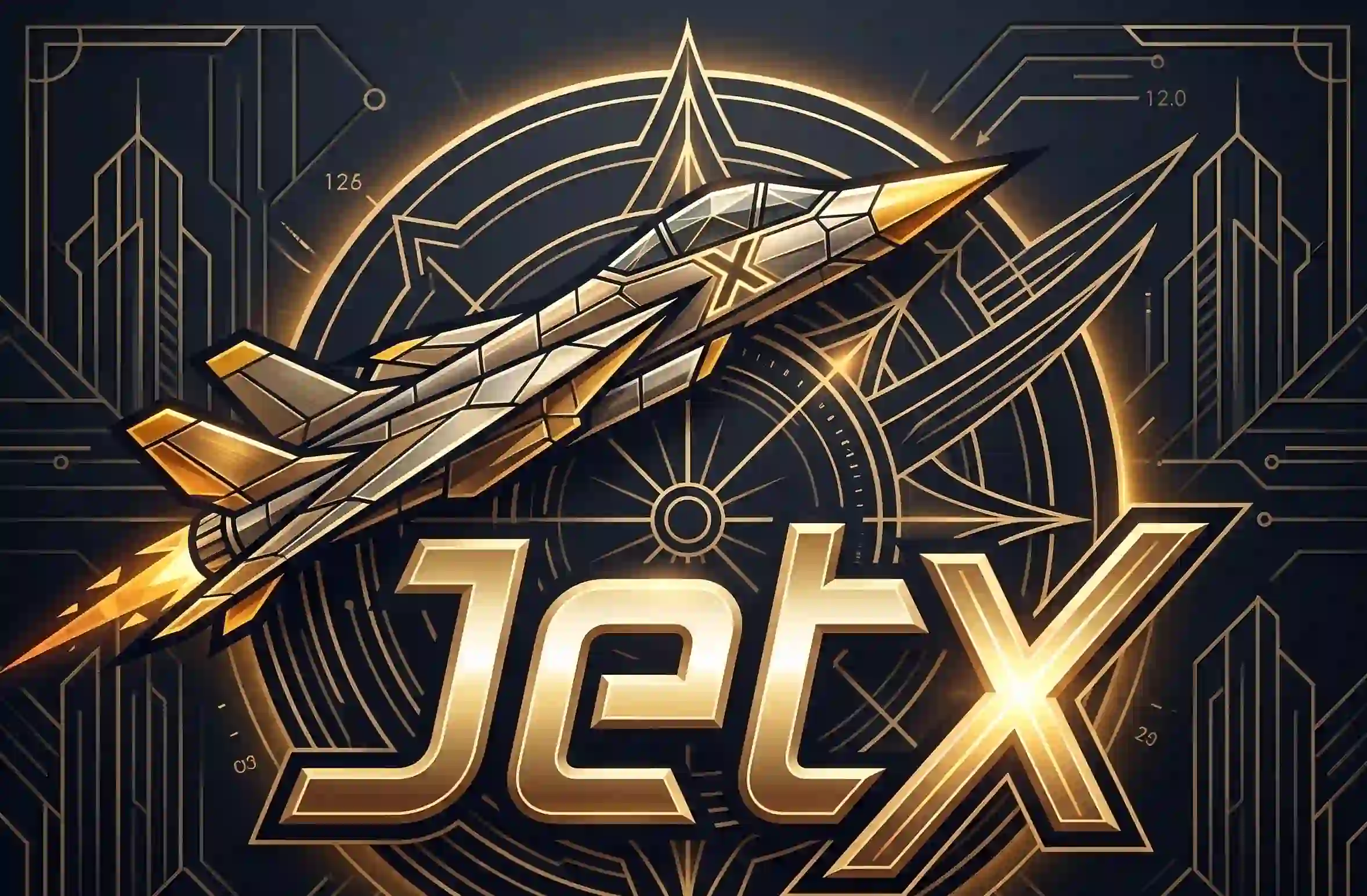 Golden aircraft JetX casino game